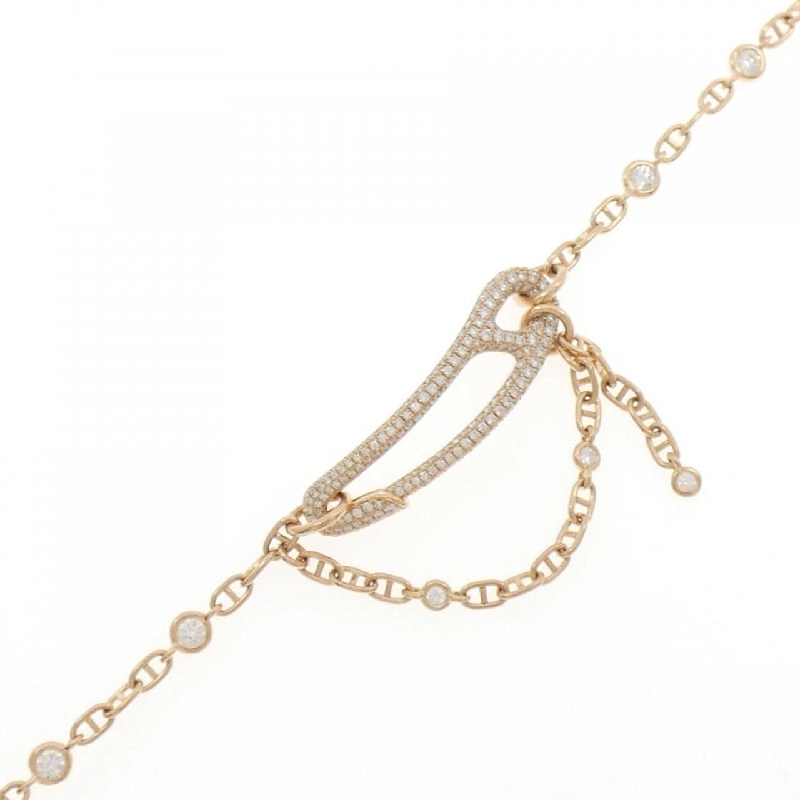 Vòng tay punk Chaine d'Ancre Hermès 1.58CT 667370