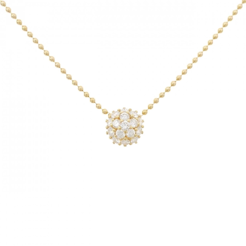 Dây chuyền kim cương K18YG 0.63CT - Hàng hiệu Chính hãng 857985