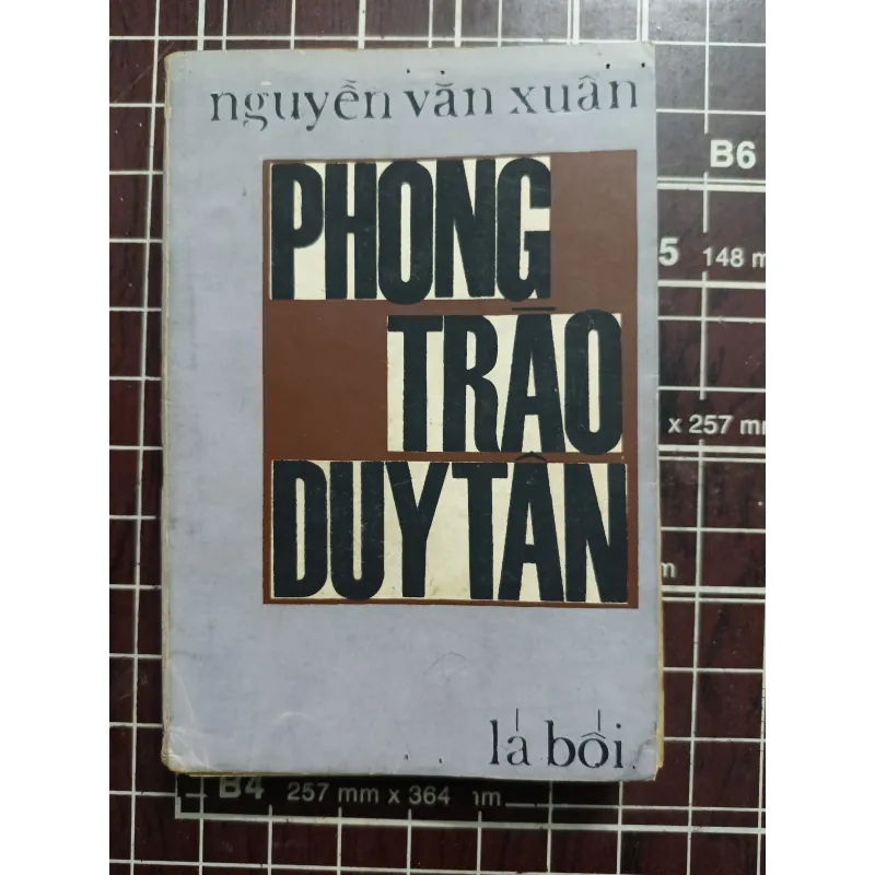 Phong trào duy tân - Nguyễn Văn Xuân 731132