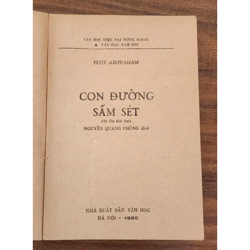 CON ĐƯỜNG SẤM SÉT (The path of thunder) - Tác giả: Peter Abrahams 705078