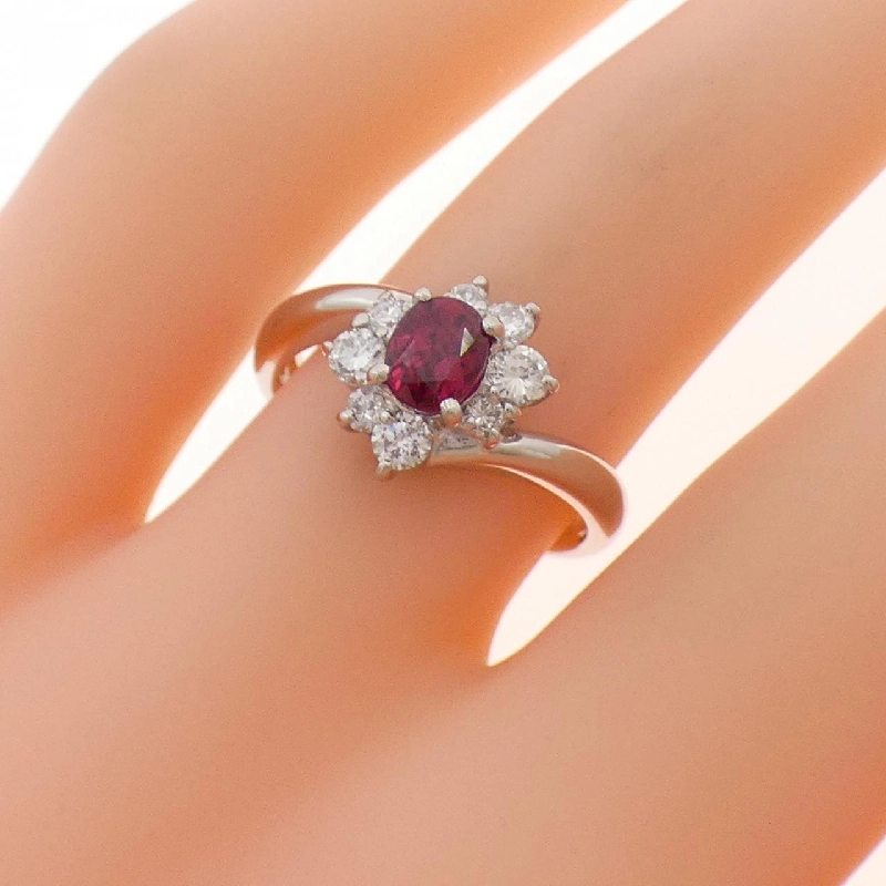 Nhẫn Ruby PT900 0.69CT - Hàng hiệu Chính hãng 854277