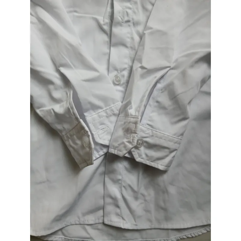 Áo sơ mi trắng dài tay bé trai 8 tuổi 992717