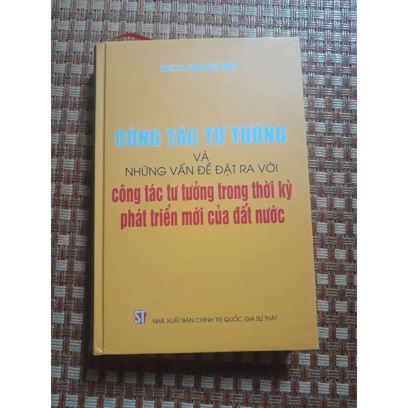 CÔNG TÁC TƯ TƯỞNG VÀ NHỮNG VẤN ĐỀ ĐẶT RA... 755846