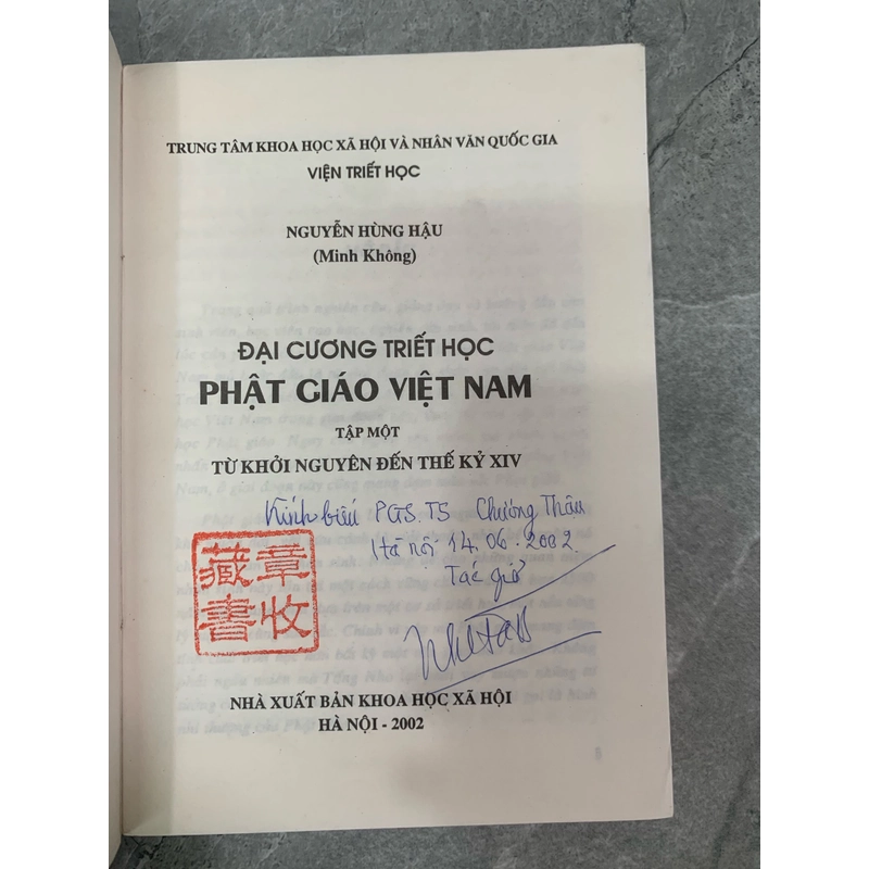 Đại cương triết học phật giáo Việt Nam (tập 1) 295804