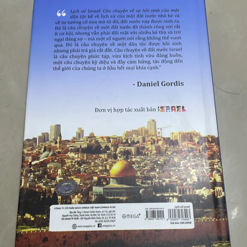 Lịch sử Israel câu chuyện về sự hồi sinh của một dân tộc - Daniel Gordis 1034628