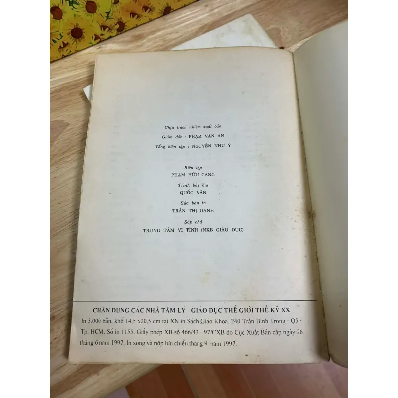 Chân Dung Các Nhà Tâm Lý - Giáo Dục Thế Giới Thế Kỷ XX 926382