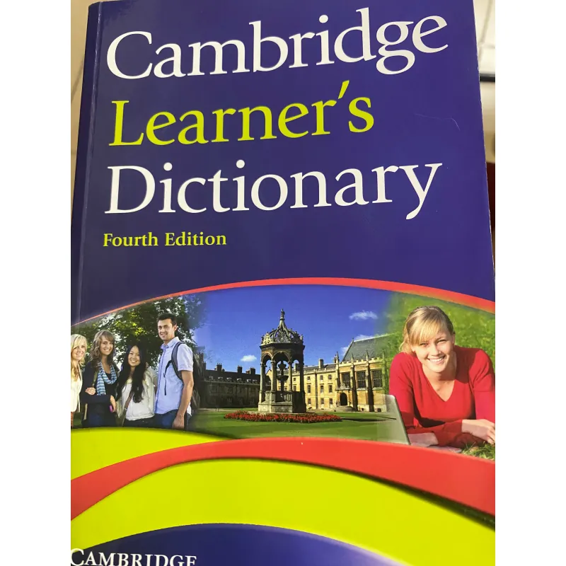 Từ điển Tiếng Anh Cambridge Learner's Fourth Edition 684507