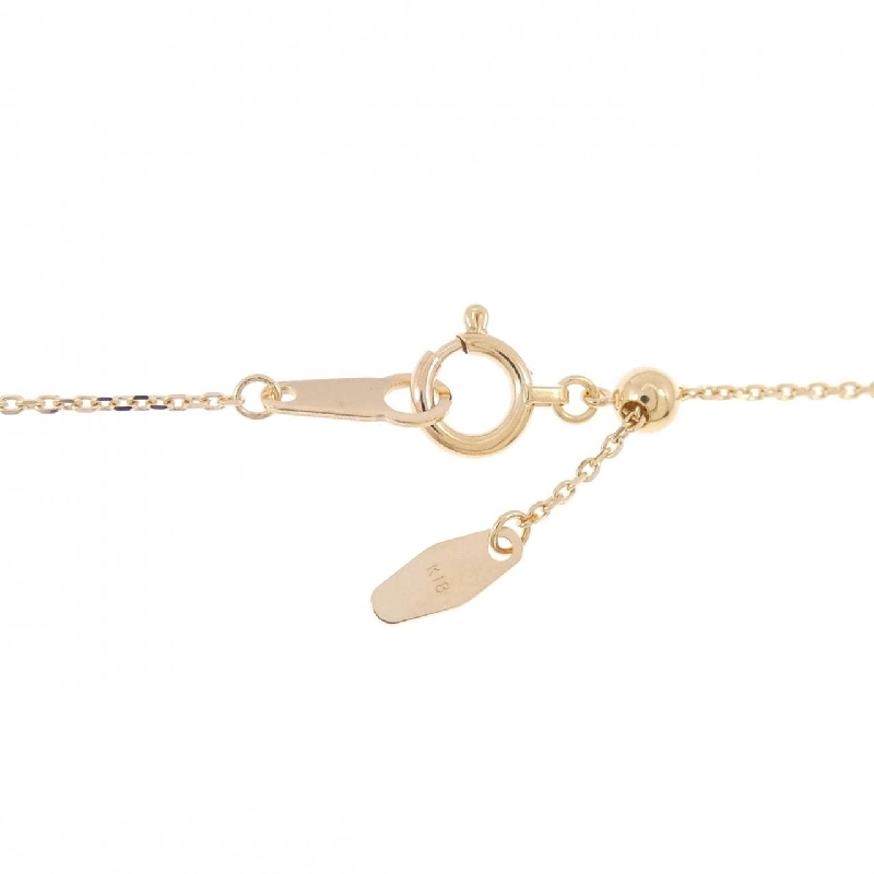 K18PG Dây chuyền kim cương hình chữ thập 0.13CT - Hàng hiệu Chính hãng 868005