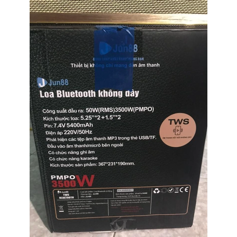 Loa karaoke bluetooth jum88 551381
