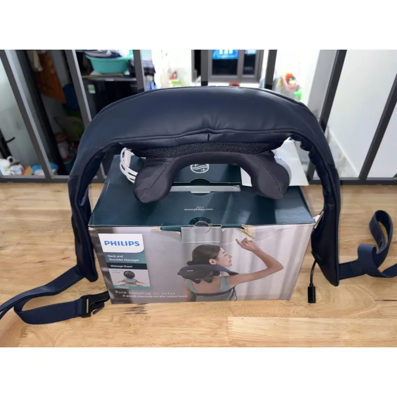 Máy Massage Cổ Vai Gáy PHILIPS 3522 chính hãng, còn tốt và mới (sử dụng dưới 10 lần) 763136