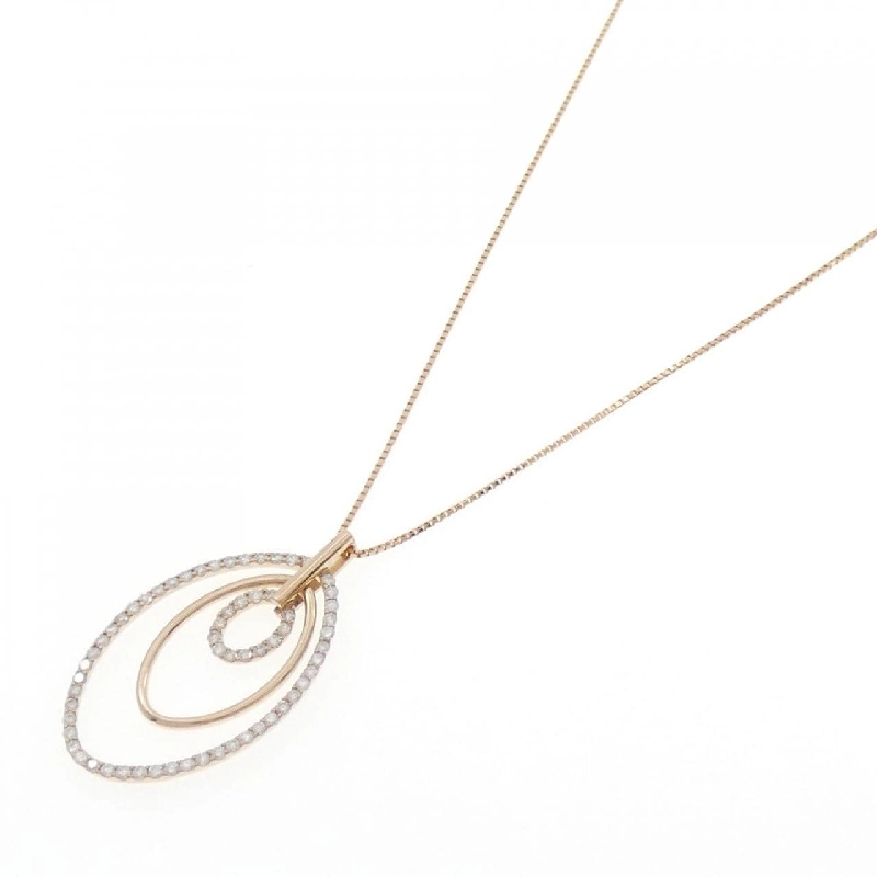 K18PG Dây chuyền kim cương 0.70CT - Hàng hiệu Chính hãng 846943