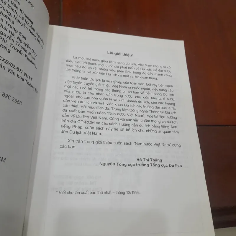 Tổng Cục Du lịch - NON NƯỚC VIỆT NAM 590927