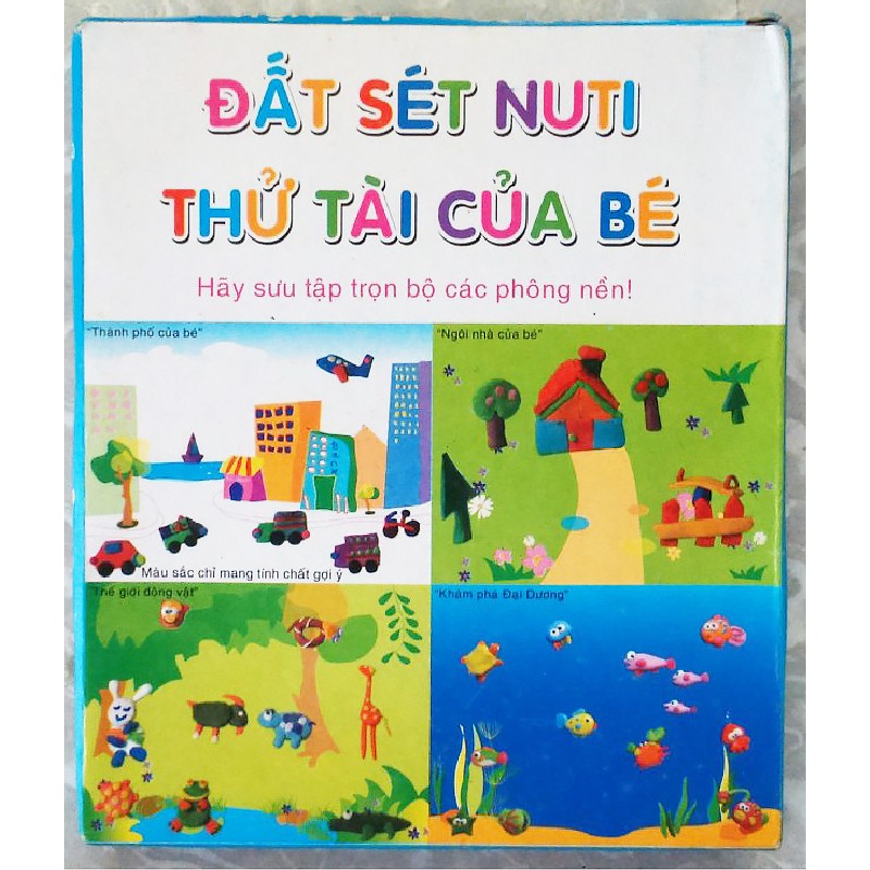 Hai hộp Đất sét Nuti thử tài của bé 13636