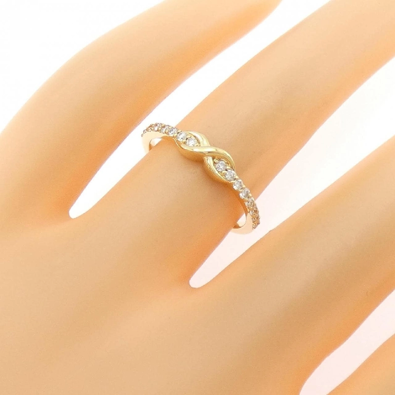 Nhẫn kim cương K18YG 0.20CT - Hàng hiệu chính hãng 851989