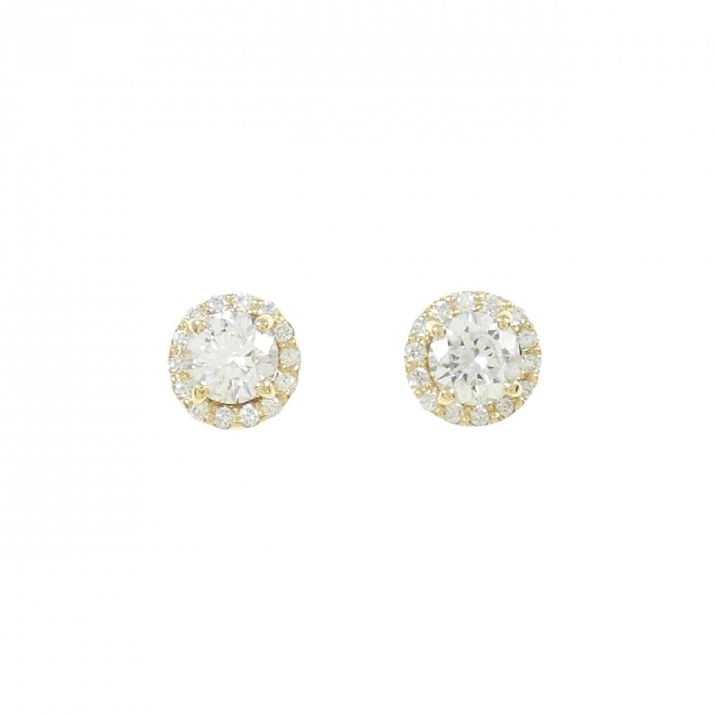 K18YG/ST Bông tai kim cương 0.314CT 0.328CT G SI2 VG - Hàng hiệu Chính hãng 873308