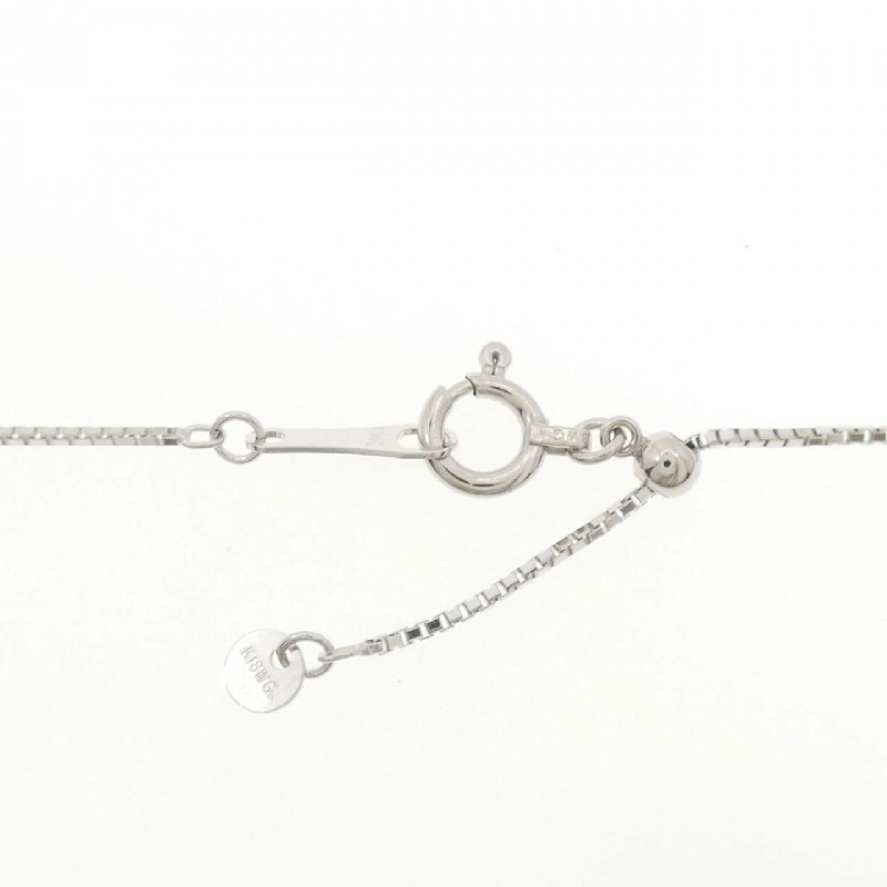 K18WG Chữ cái A Dây chuyền kim cương 0.21CT - Hàng hiệu Chính hãng 859416