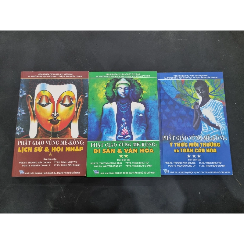 Phật giáo VÙNG MÊ-KÔNG (TẬP I, II & III) - Trương Văn Chung, Nguyễn Công Lý, Thích Nhật Từ, Thích Bửu Chánh 136620