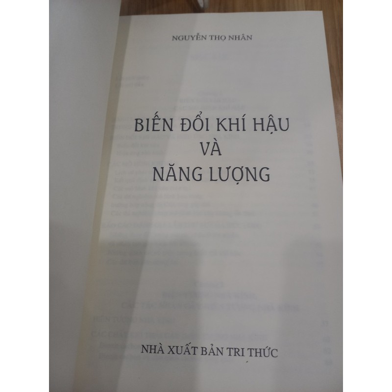 Biến đổi khí hậu và năng lượng 140918