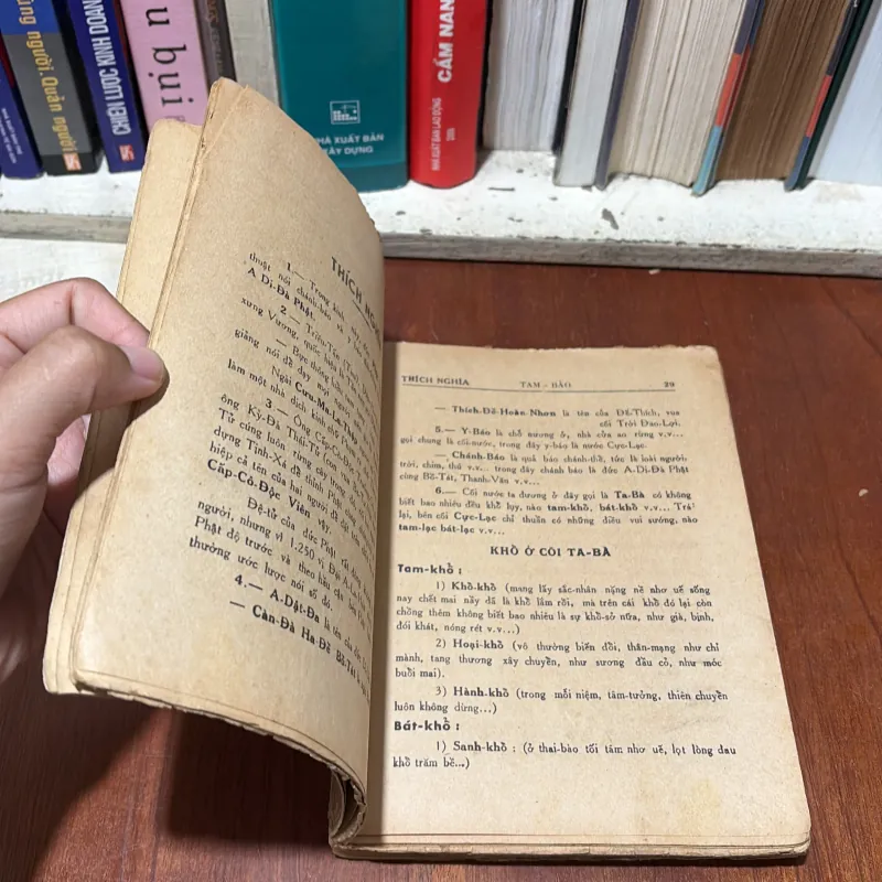 II Sách Phật Giáo: Tam Bảo Âm Nghĩa - Thích Trí Tịnh (Việt Dịch) - 1963 776708