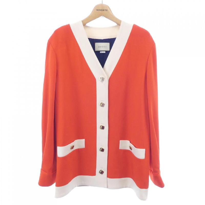 Jacket không cổ GUCCI 596871 ZKR01 627223