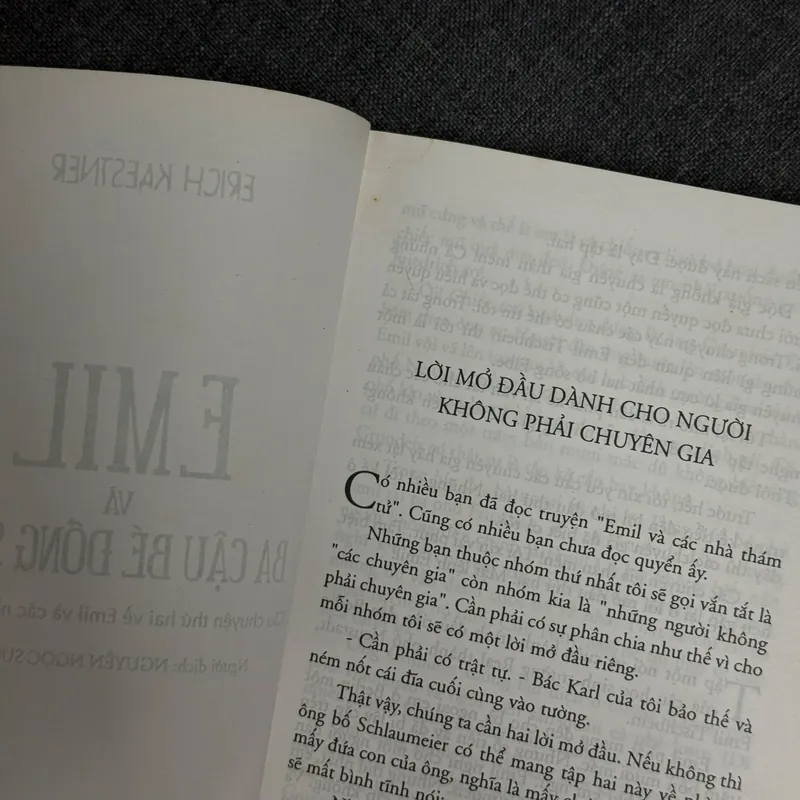 Emil và ba cậu bé đồng sinh - Erich Kaestner 1065189