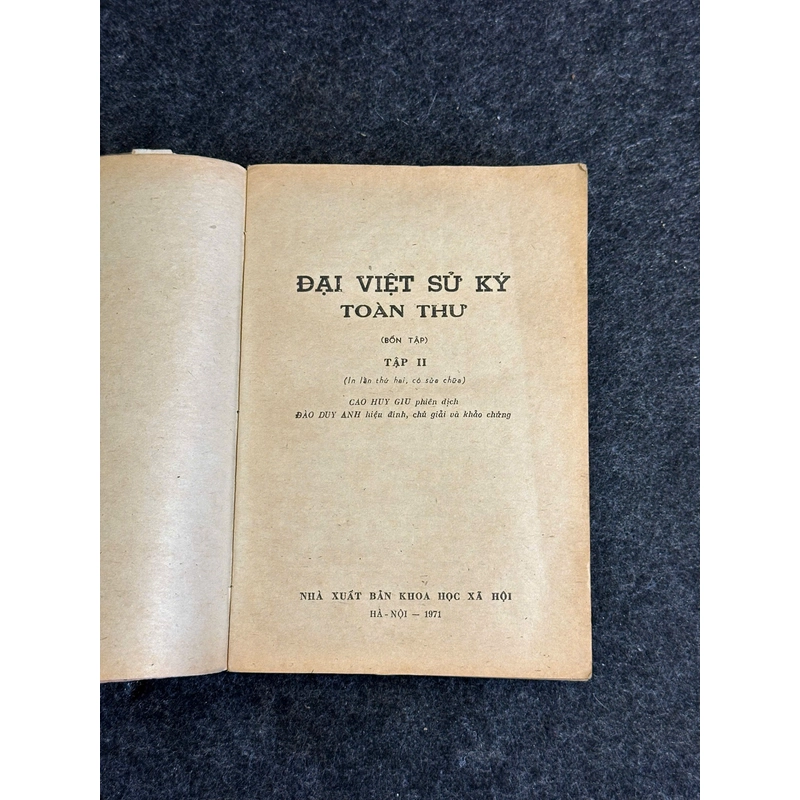 ĐẠI VIỆT SỬ KÝ TOÀN THƯ (TRỌN BỘ 4/4) 445817