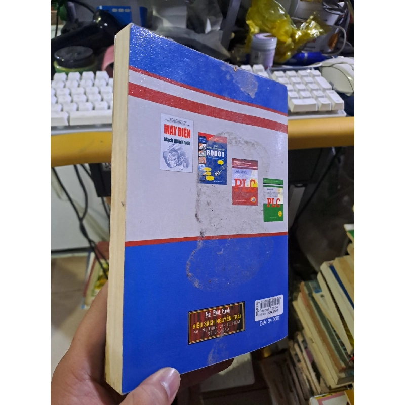 Hướng dẫn thiết kế lắp ráp robot từ các linh kiện thông dụng mới 80% ố bẩn bìa 2005 GIÁO TRÌNH, CHUYÊN MÔN HCM1709 919767
