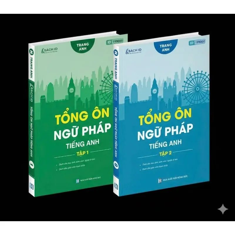 Combo Tổng Ôn Ngữ Pháp Tiếng Anh - Tập 1, Tập 2 - Bản Đặc Biệt 795811