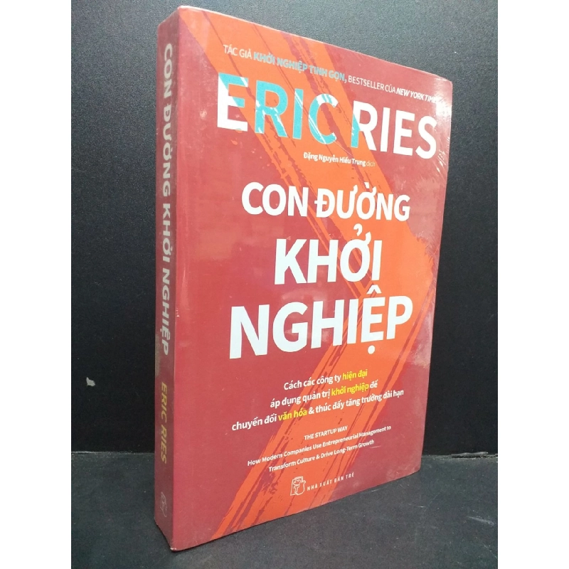 Con Đường Khởi Nghiệp (nguyên seal) mới 90% ố vàng HCM0107 Eric Ries KỸ NĂNG 916323