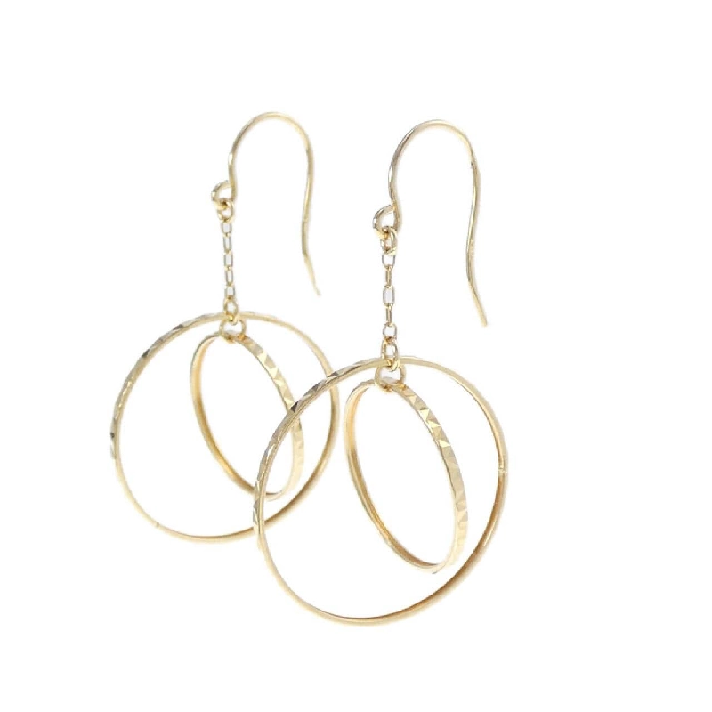 K18YG Bông tai - Hàng hiệu Chính hãng 870017