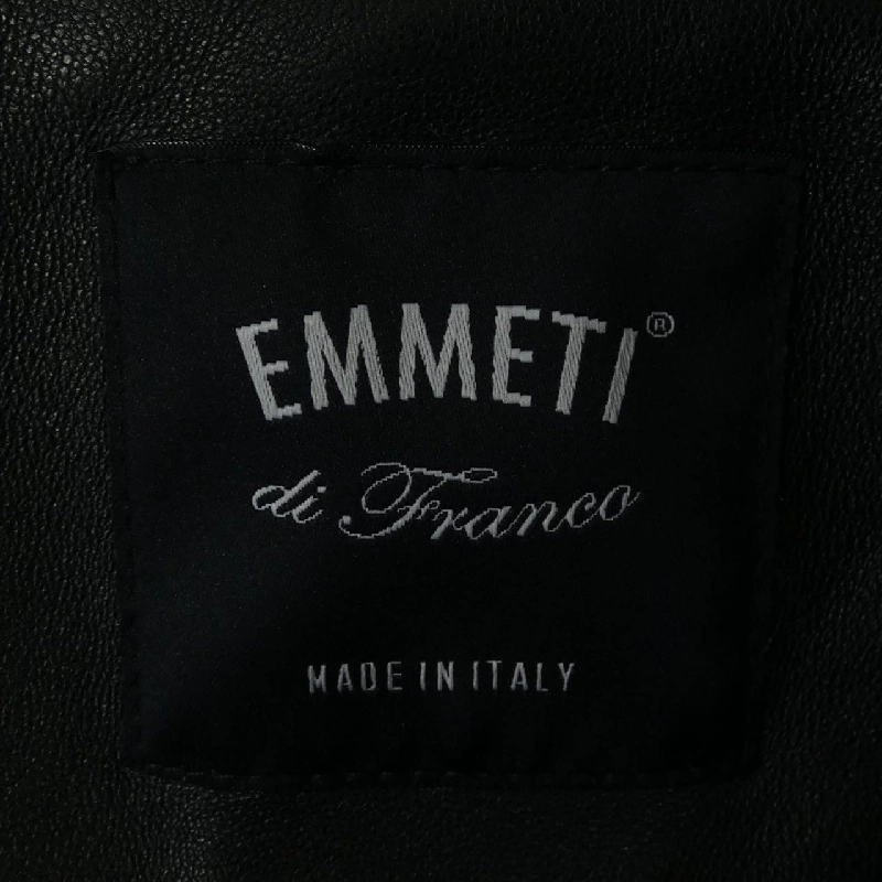 Áo khoác da EMMETI - Hàng hiệu Authentic 822484