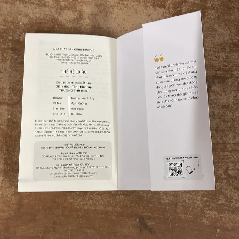 THẾ HỆ LO ÂU- JONATHAN HAIDT 675079