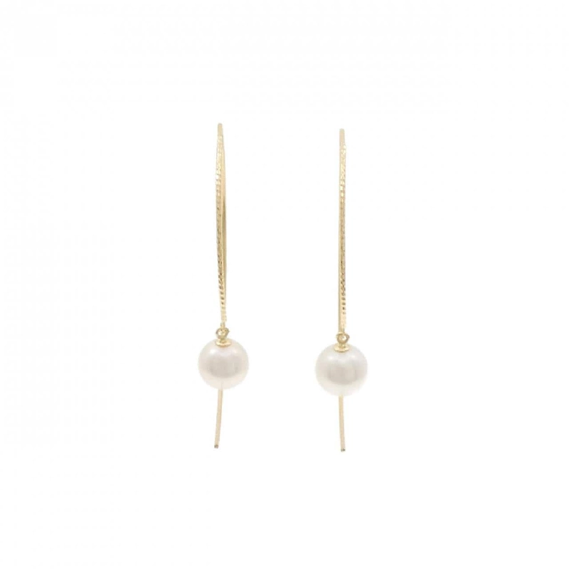 K18YG Bông tai ngọc trai Akoya 6mm - Hàng hiệu Chính hãng 871413