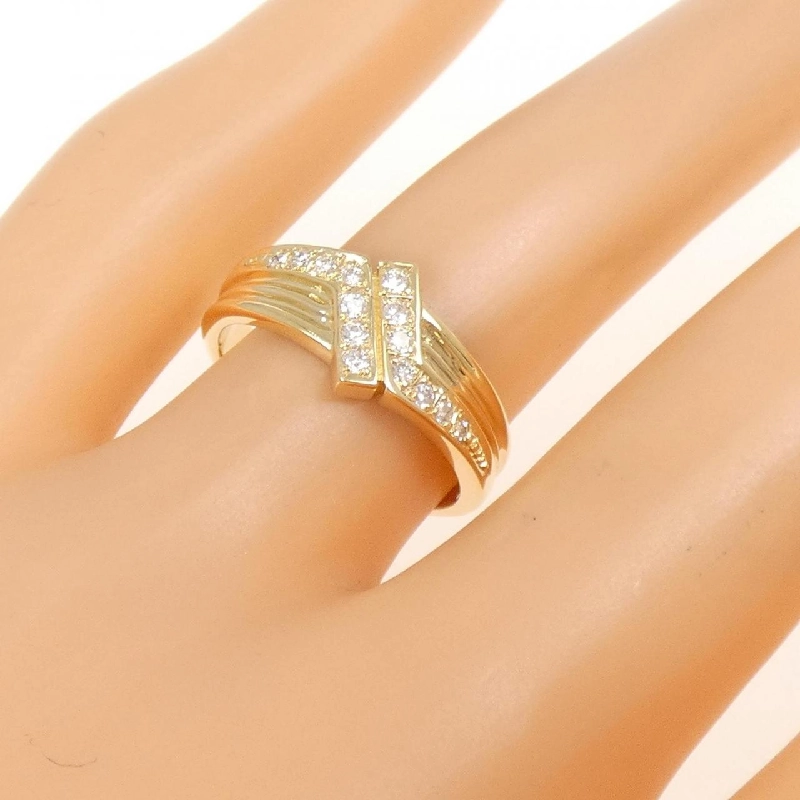 Nhẫn kim cương K18YG 0.15CT 668898