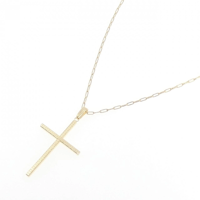 K18YG Dây chuyền hình chữ thập - Hàng hiệu Chính hãng 857268