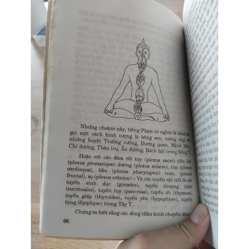 cuốn sách về yoga. 
Tên sách: Yoga Quyền năng & Giải thoát.
 961571