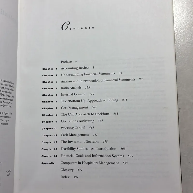 Hospitality management accounting - Michael M.Coltman 800319