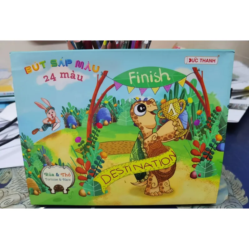 Bộ bút sáp màu - 24 màu - Đức Thanh 995854