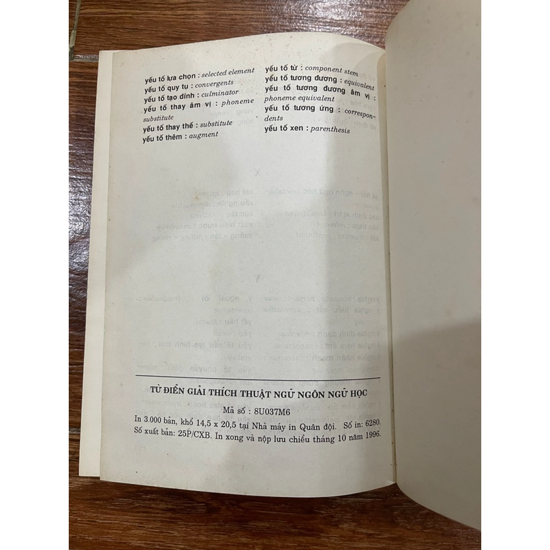Từ điển GIẢI THÍCH THUẬT NGỮ NGÔN NGỮ HỌC (t4) 525577