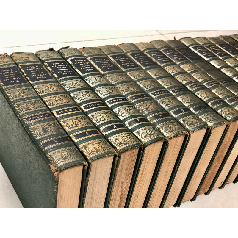 Bách khoa toàn thư FUNK & WAGNALLS STANDARD REFERENCE ENCYCLOPEDIA 1959 500352