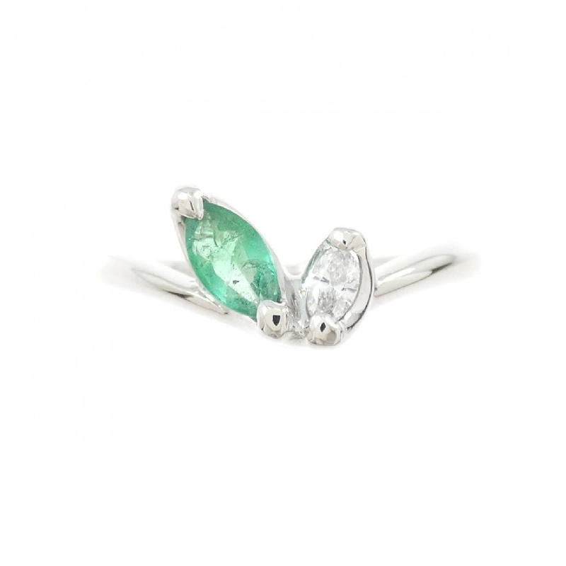Nhẫn Emerald PT900 0.23CT - Hàng hiệu Chính hãng 854751