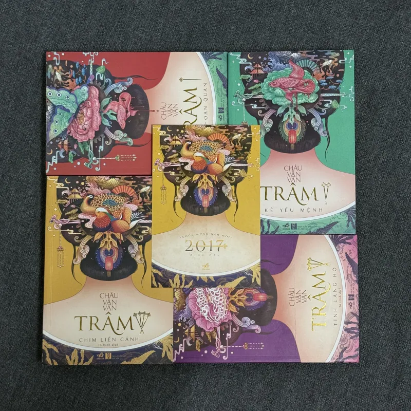 Trâm (Bộ 4 tập) - Châu Văn Văn (Bìa 460k) 936924