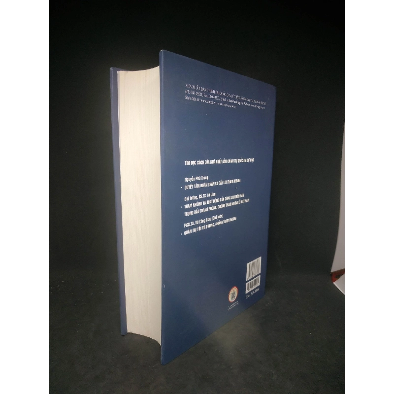 655 câu hỏi - đáp về phòng chống tham nhũng tiêu cực ở Việt Nam và kinh nghiệm quốc tế mới 95% ( bìa cứng ) HCM0703 911047