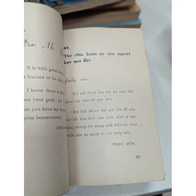 Thư từ giao dịch với anh mỹ - Lưu Kim Thơm 700803