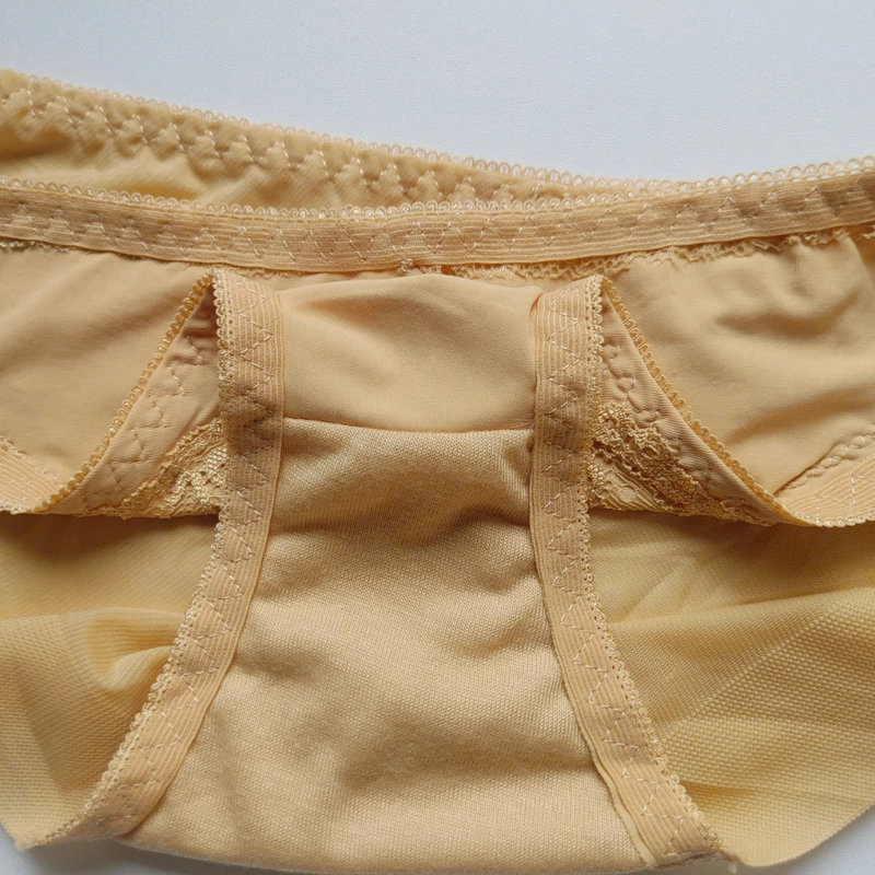Quần lót thun lạnh phối ren & lưới, lưng vừa, hàng chất lượng tốt, size 45-62kg 445721