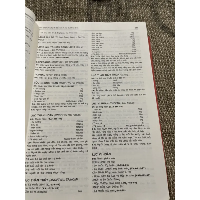 Thuốc và biệt dược trong và ngoài nước ;12000 trang khổ lớn  1021346
