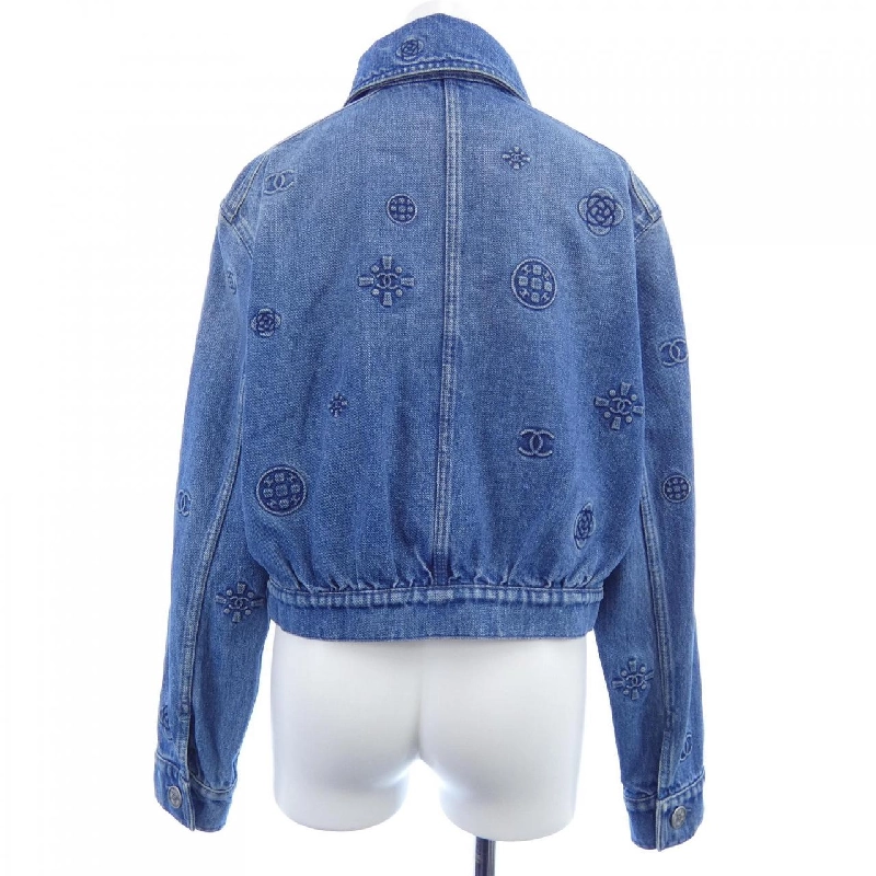 CHANEL P70204V61786 21P Áo khoác denim - Hàng hiệu Authentic 634142