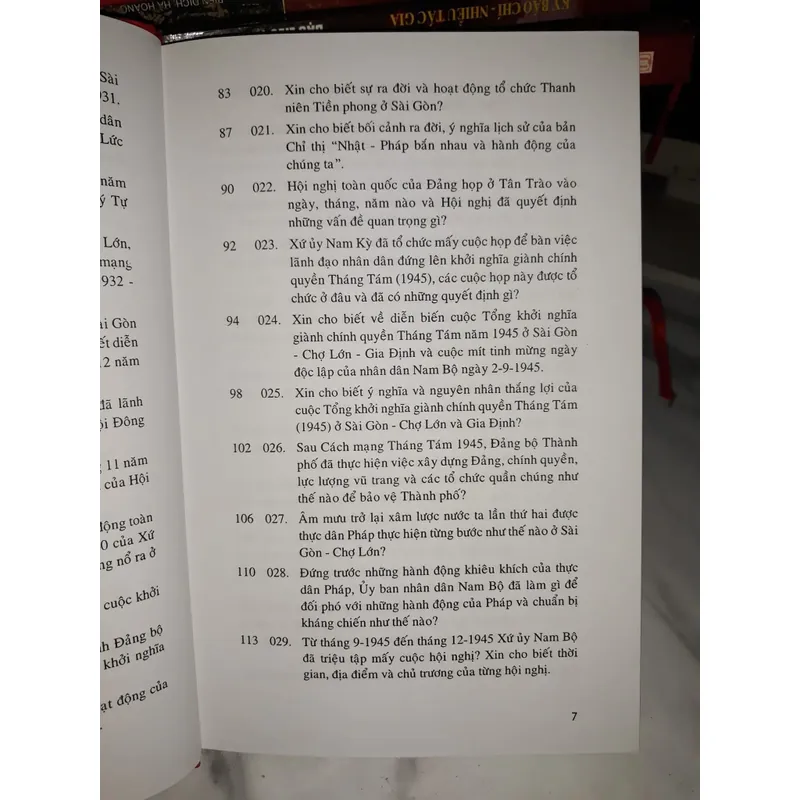 100 câu hỏi đáp về lịch sử Đảng bộ thành phố Hồ Chí Minh 592078
