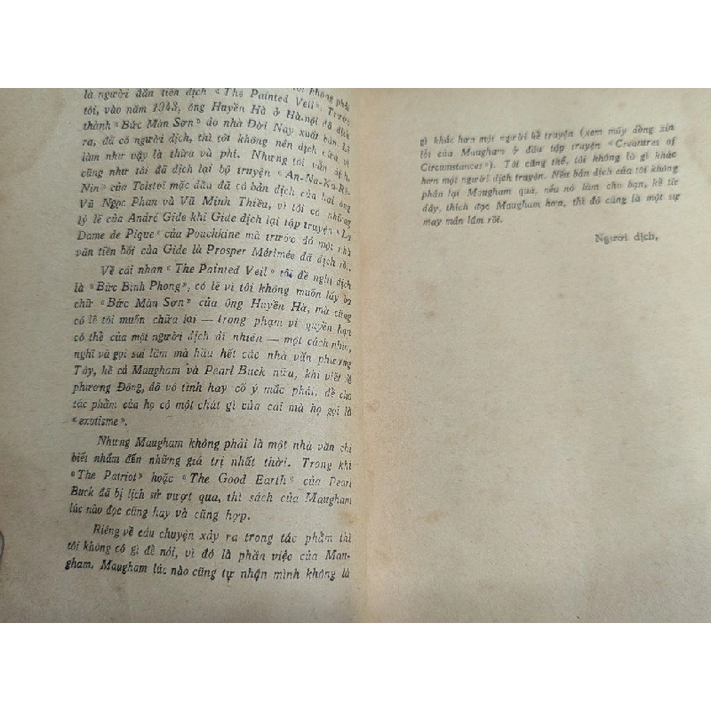 Bức bình phong - Somerset Maugham ( bản dịch Nguyễn Minh Hoàng ) 449836