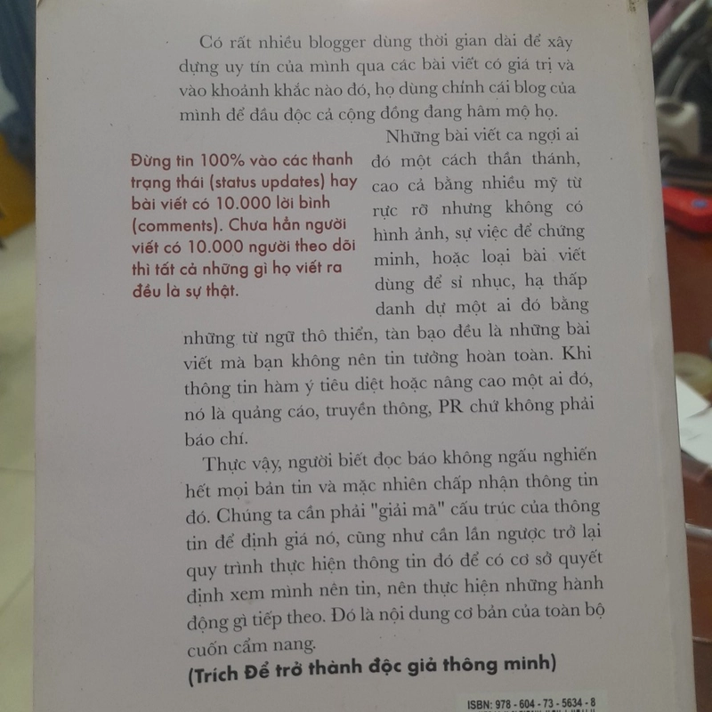 Để trở thành ĐỘC GIẢ THÔNG MINH 478213